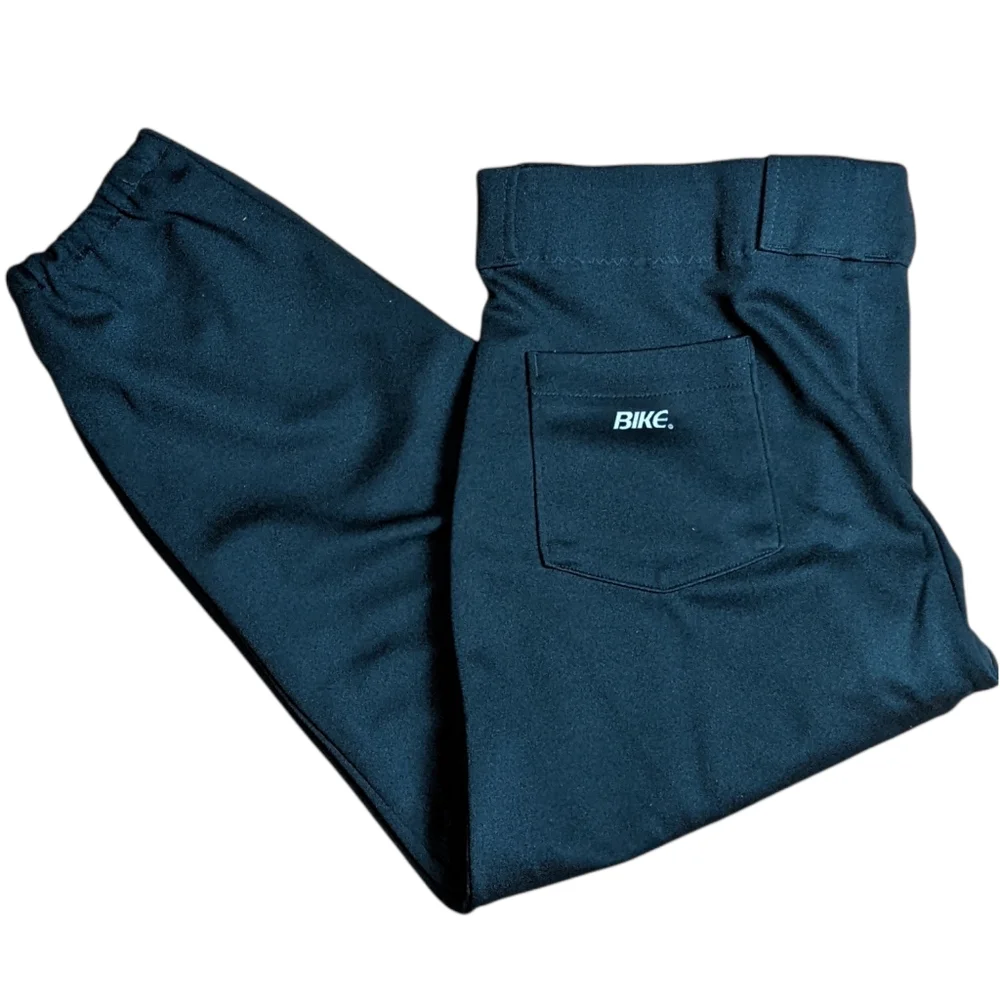 Vintage Bike Brand Stretch Joggers Workout Black Stretch Pants Size XL - Picture 9 of 9